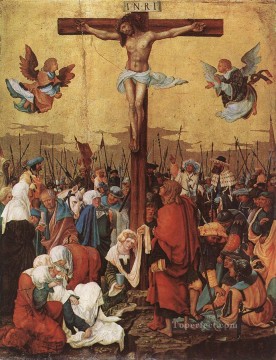 Denis van Alsloot Painting - Cristo en la cruz 1520 flamenco Denis van Alsloot